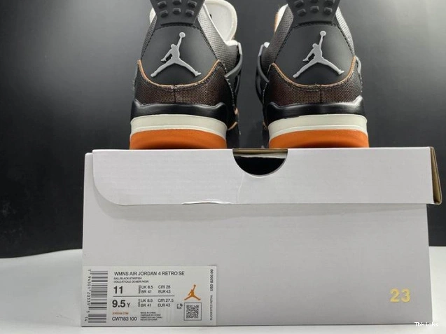 Reps TBK 4 Air CW7183-100 Starfish (W) Retro Jordan 0708